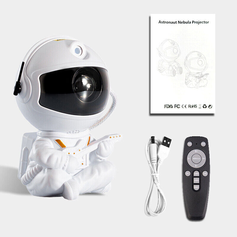 Astronaut Starry Star Galaxy Projector Night Lights Space Nebula Gift W/Remote