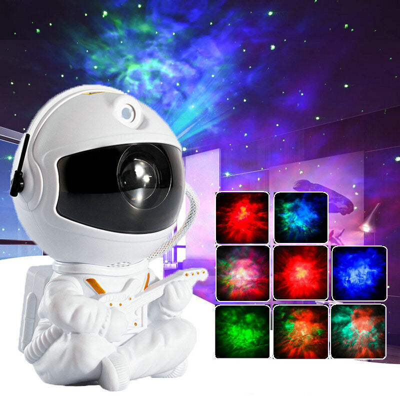 Astronaut Starry Star Galaxy Projector Night Lights Space Nebula Gift W/Remote