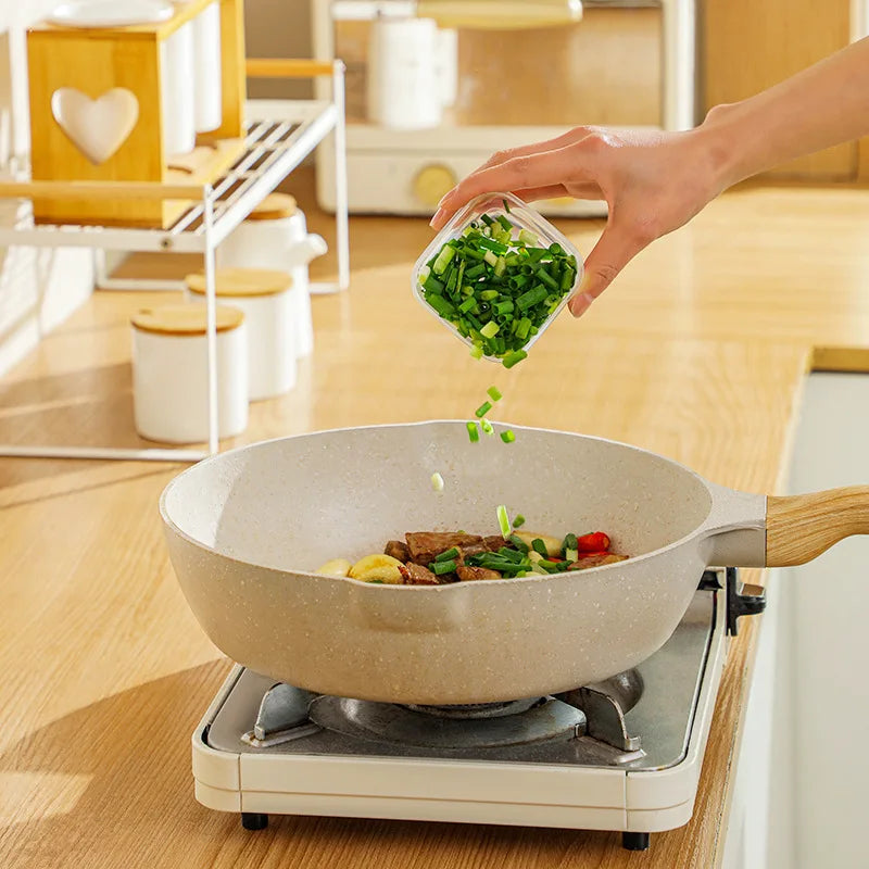 Mini Portable Food Storage Box Kitchen Refrigerator Meat Sealed Fresh Box Plastic Fridge Kitchen Organizer Lunch Containers