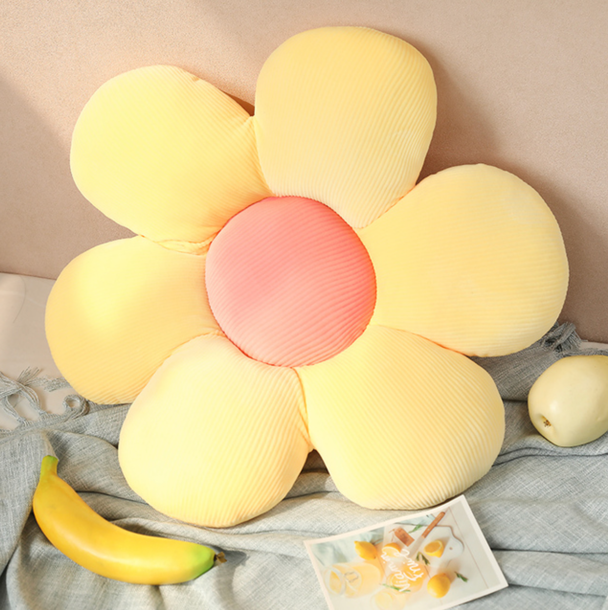 ToyalFriends - Colorful Flower Plush Pillow Cushion