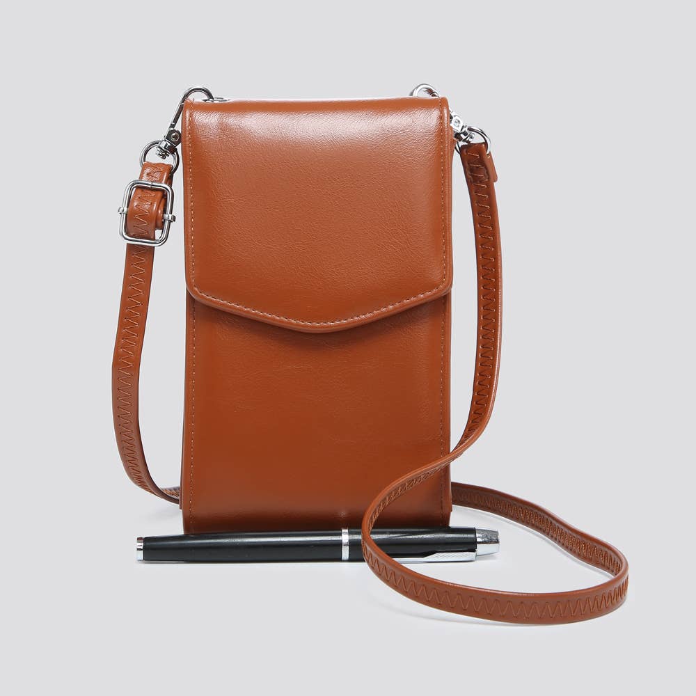 House of Milano - Vegan Leather Mini Crossbody Bag # JNY3160SS2025
