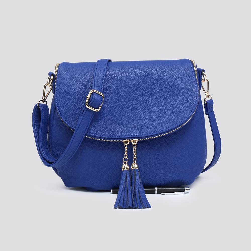 House of Milano - 3351 Faux Leather Crossbody Bag