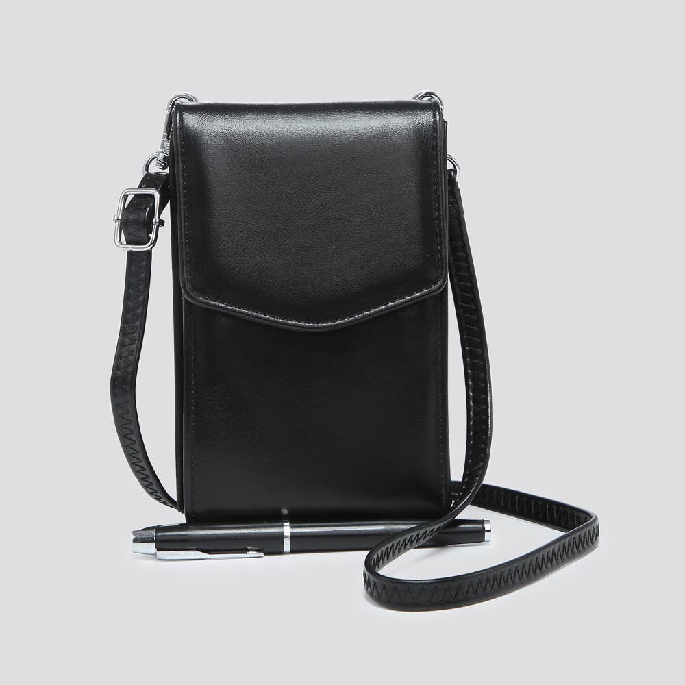 House of Milano - Vegan Leather Mini Crossbody Bag # JNY3160SS2025