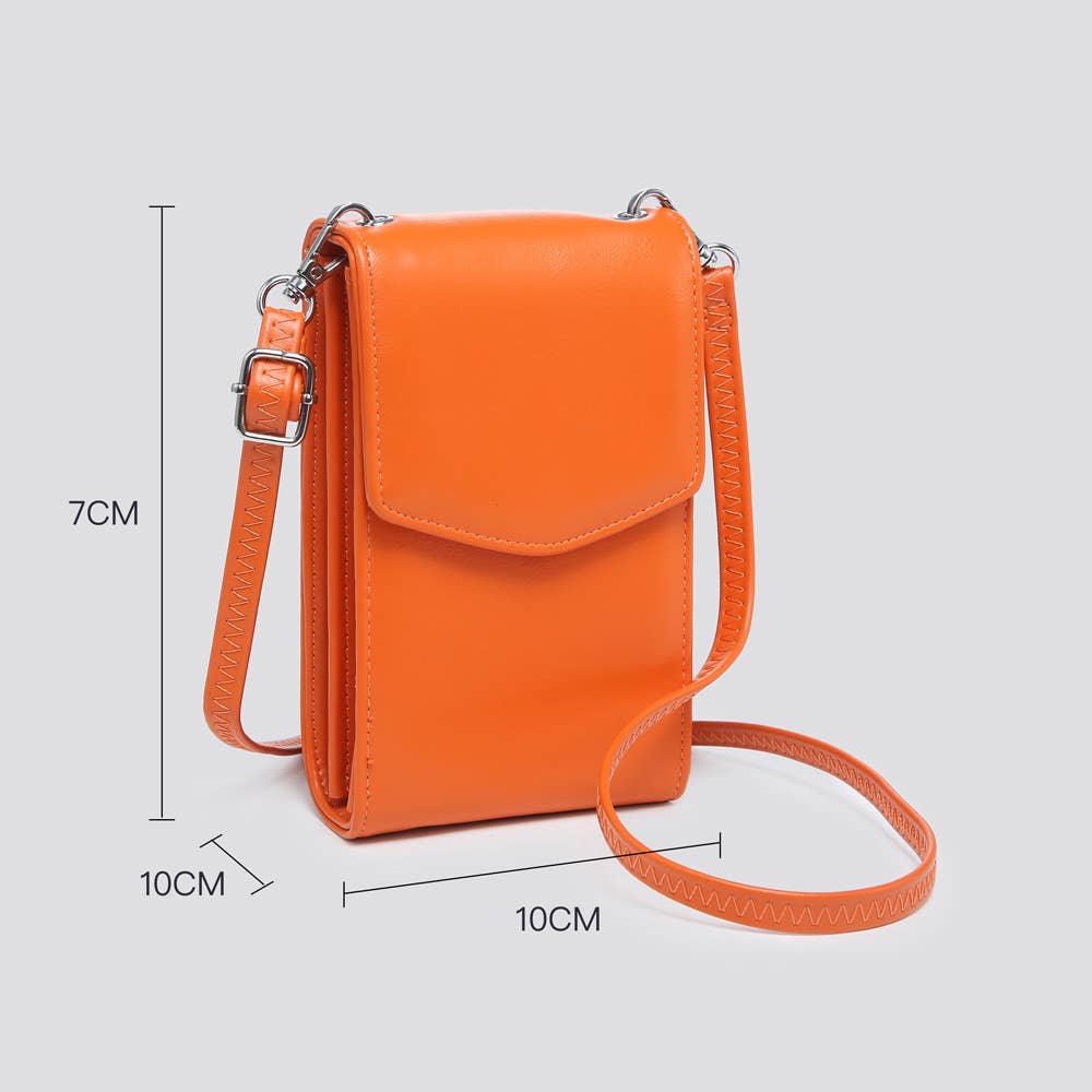 House of Milano - Vegan Leather Mini Crossbody Bag # JNY3160SS2025