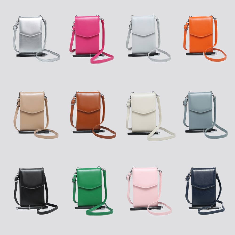 House of Milano - Vegan Leather Mini Crossbody Bag # JNY3160SS2025
