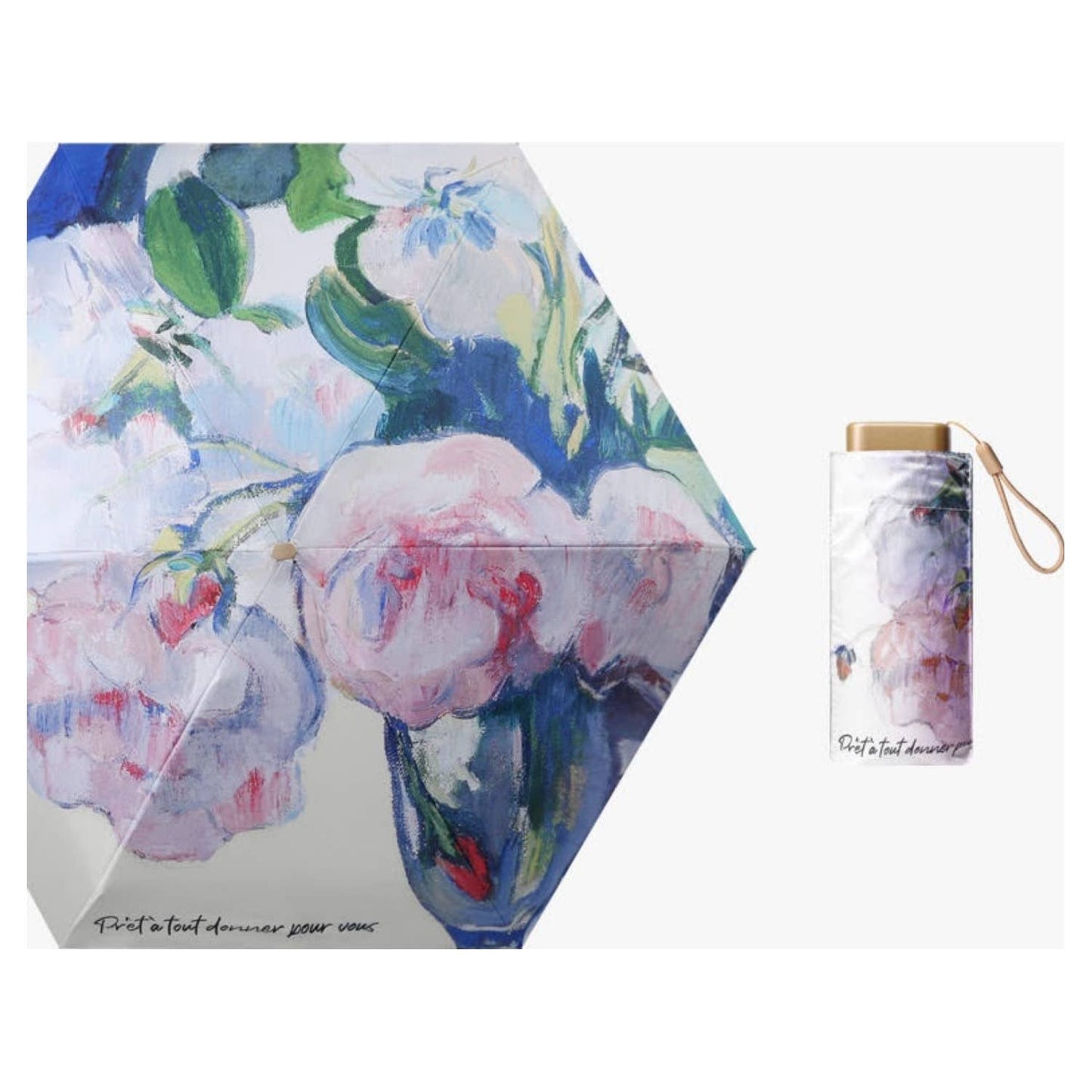 Superbia - Artist Prints Pocket Size Mini Folded UV Protected Umbrella