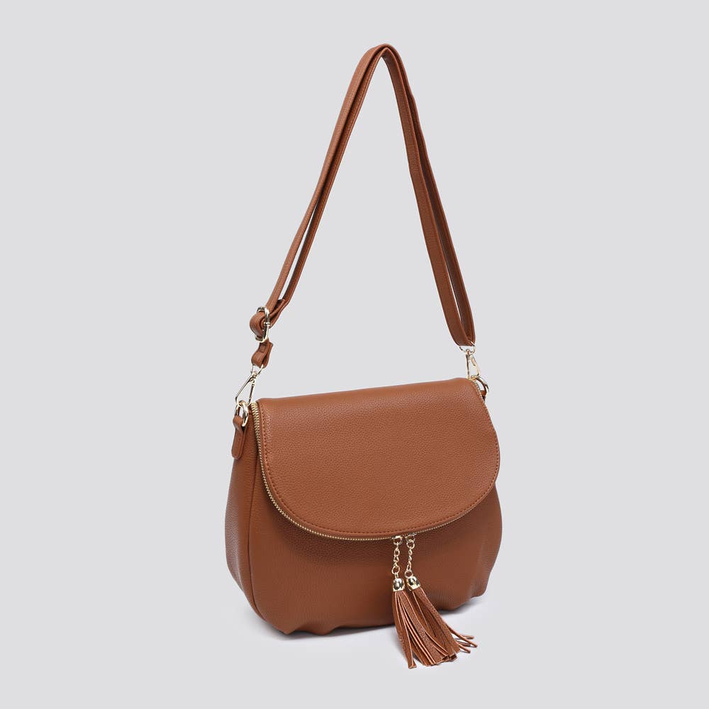 House of Milano - 3351 Faux Leather Crossbody Bag