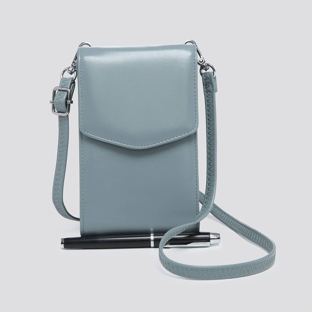 House of Milano - Vegan Leather Mini Crossbody Bag # JNY3160SS2025