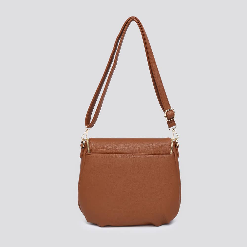House of Milano - 3351 Faux Leather Crossbody Bag