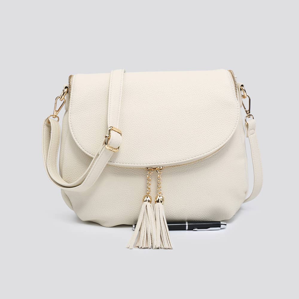 House of Milano - 3351 Faux Leather Crossbody Bag