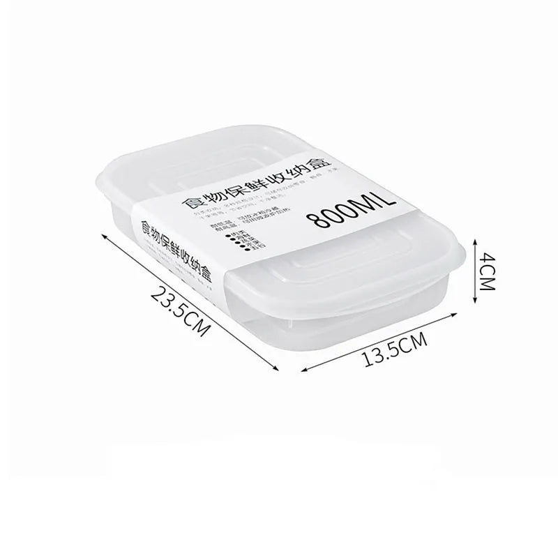 1pcs Refrigerator Food Sealed Crisper Containers Fridge/Kitchen Storage Fresh Box Organizer