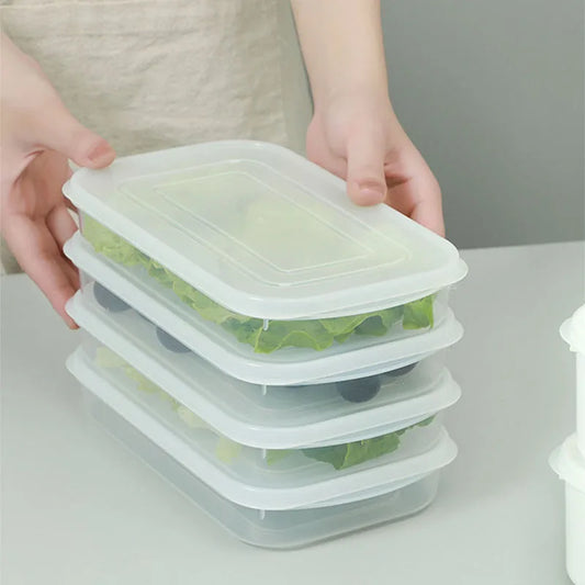 1pcs Refrigerator Food Sealed Crisper Containers Fridge/Kitchen Storage Fresh Box Organizer