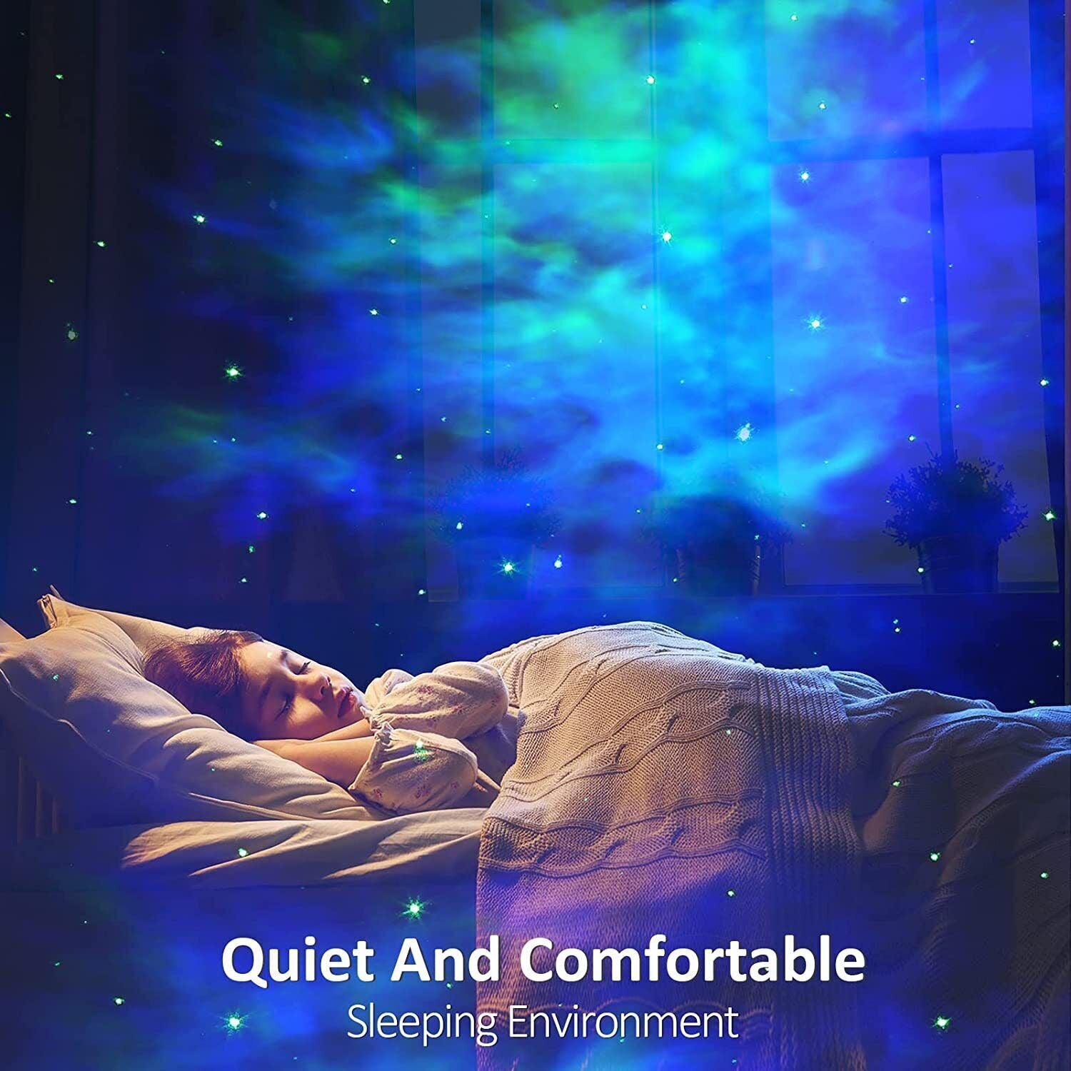 Astronaut Starry Star Galaxy Projector Night Lights Space Nebula Gift W/Remote
