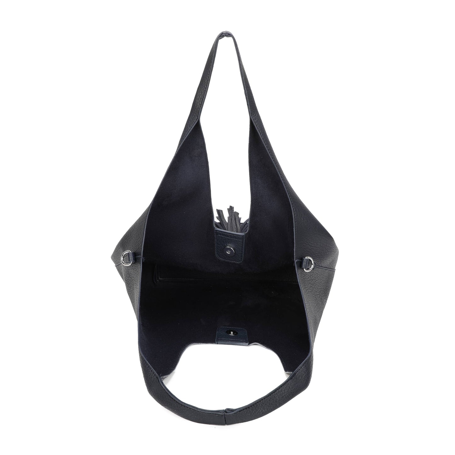 Slouchy Tote Bag with Matching Pouch & Detachable Shoulder Strap