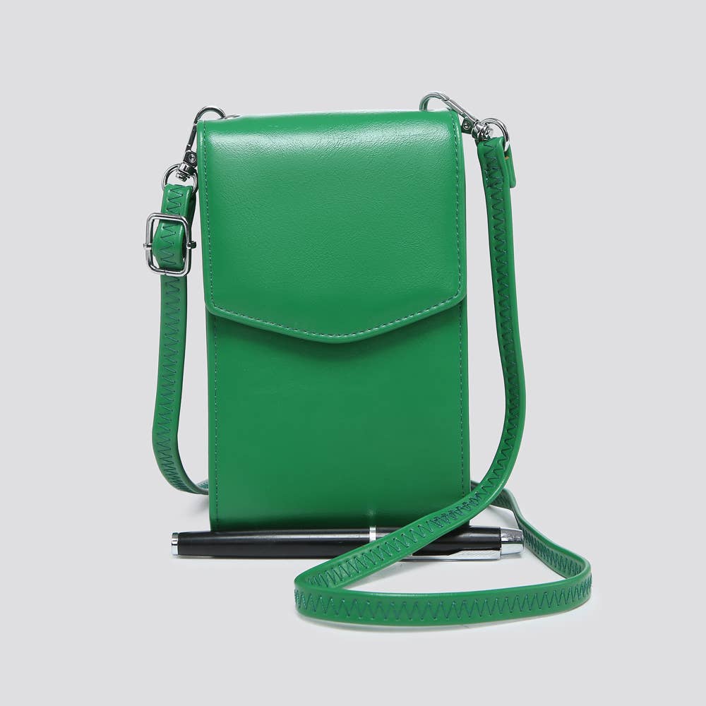 House of Milano - Vegan Leather Mini Crossbody Bag # JNY3160SS2025